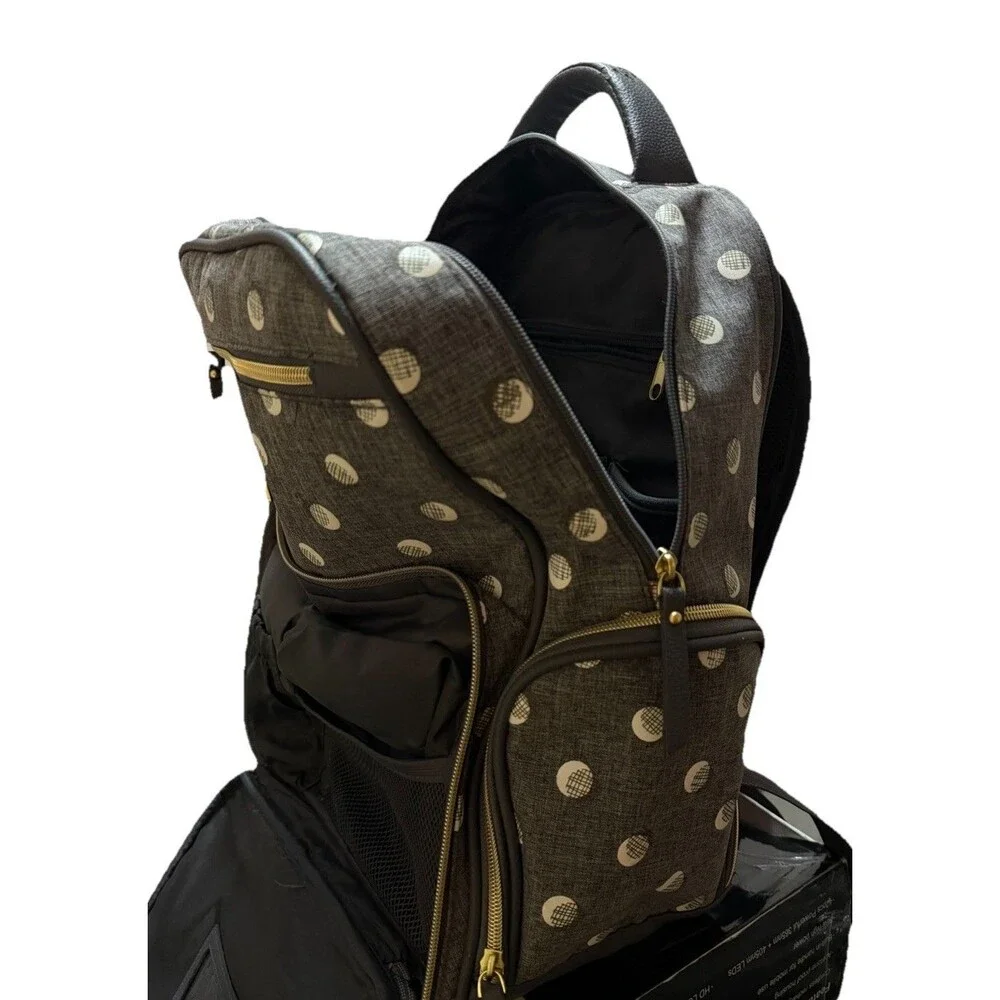 Bananafish Backpack Diaper Bag Gray Very Good Condition‎